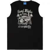 Ocean pacific T-Shirt 'Shorey' noir / blanc