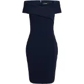 Ralph Lauren Robe de cocktail bleu marine