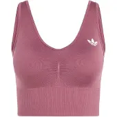 Adidas Soutien-gorge 'Essentials' bourgogne / blanc