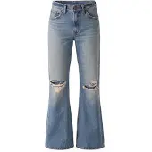 Levi's Jean 'Middy Loose Boot' bleu denim