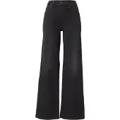 Levi's Jean '728 High Rise Wide Leg' noir denim