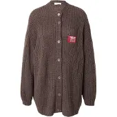 American vintage Cardigan 'CYROW' chocolat