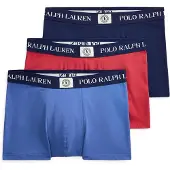 Ralph Lauren Boxers bleu marine / bleu roi / rouge clair / blanc