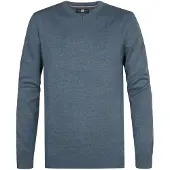 Petrol Industries Pull-over bleu-gris