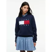 Tommy Hilfiger Dw0dw23906 Sweatshirt Bleu XS Femme