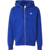 Nike Veste de survêtement 'CLUB' bleu cobalt / blanc