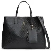 Tommy Hilfiger Sacs à main 'SATCHEL MONO' noir