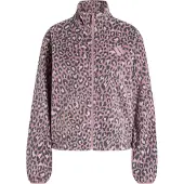 Adidas Veste en polaire fonctionnelle mauve / noir