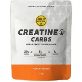 Gold Nutrition Creatine +carbs Powder Orange 600g Clair