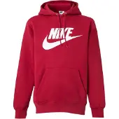 Nike Sweat-shirt 'CLUB' rouge sang / blanc