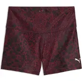 Puma Tropical Speed 3´´ Aop Short Leggings Rouge S Femme