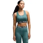 Puma 4keeps Medium Impact Sports Bra Vert M Femme