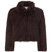 Rich & royal Manteau mi-saison brun foncé