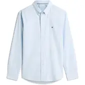 Tommy Hilfiger Chemise bleu pastel / blanc