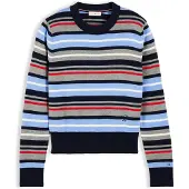 Tommy Hilfiger Pull-over bleu marine / bleu ciel / gris chiné / rouge vif