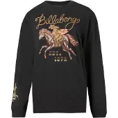 Billabong T-shirt 'Familiar Roads' marron / jaune / gris / noir