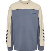 Hummel T-Shirt 'LOOSE PIPING' beige clair / gris