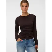 Vero Moda T-shirt 'VMAva Sarah' brun foncé