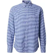 Gant Chemise bleu / gentiane / blanc