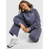 New Balance Polo Sweat Polaire Manches Longues - Bleu, Bleu