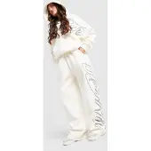 Hoodrich Pantalon de jogging large Celeste - Blanc, Blanc
