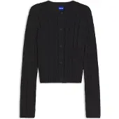 HUGO Cardigan 'Sbradina' noir