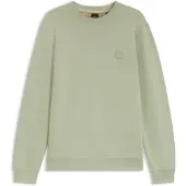 BOSS Sweat en molleton de coton avec patch logo