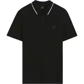 BOSS T-Shirt 'Passerford' noir / blanc