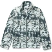 Columbia Benton Springs Ii Printed Full Zip Fleece Blanc 12-13 Years Garçon