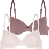 Dorina Soutien-gorge 'CHLOE' mauve / blanc