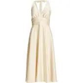 Swing Robe de soirée champagne