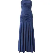 Mascara Robe de soirée bleu marine