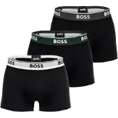 BOSS Boxers 'Power' gris foncé / vert foncé / noir / blanc