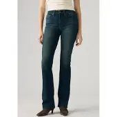 Levi's Jean '725 High Rise Bootcut' bleu foncé