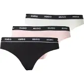 HUGO String menthe / rose / noir / blanc