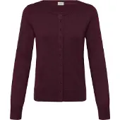 Fransa Cardigan rouge foncé