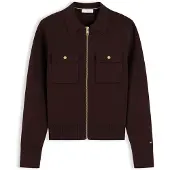 Tommy Hilfiger Cardigan brun foncé
