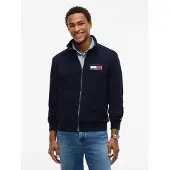 Tommy Hilfiger Veste de survêtement 'Brand Love' bleu foncé