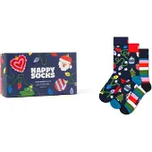 Happy socks Chaussettes bleu / jaune / rose / rouge