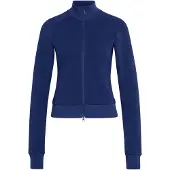 Adidas Veste de survêtement 'Soft Lux' bleu foncé