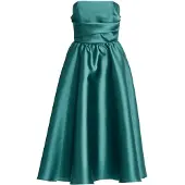 Swing Robe de cocktail émeraude