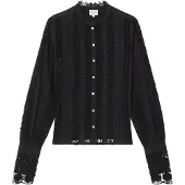 Lee Bohemian Regular Fit Long Sleeve Blouse Noir L Femme