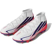 Adidas F50 Hyperfast Club Mid Fg/Mg - ftwwht/solpur/soltur, taille : 8