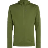 Icebreaker 260 Quantum Iv Full Zip Sweatshirt Vert M Homme