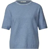Street One Pull-over bleu chiné