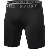 MEETWEE Pantalon de sport noir