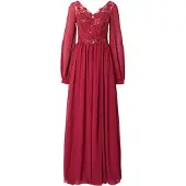 Mascara Robe rouge foncé