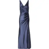 Mascara Robe de soirée bleu marine
