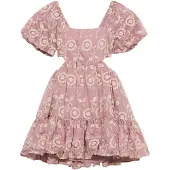 Bardot Junior Robe 'ELLE' jaune pastel / rose ancienne