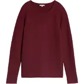 Tom Tailor Pull-over rouge foncé
